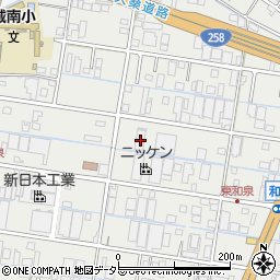 三重県桑名市和泉348-1周辺の地図