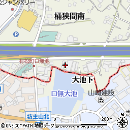 愛知県名古屋市緑区桶狭間南1635周辺の地図