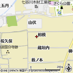 京都府亀岡市千歳町国分相模周辺の地図