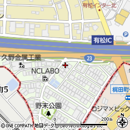協和産業株式会社　名古屋営業所周辺の地図