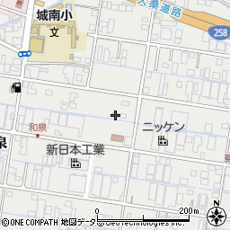 三重県桑名市和泉336周辺の地図