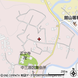 千葉県南房総市和田町中三原1308-1周辺の地図