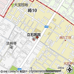 ジョイフル 滋賀栗東店周辺の地図