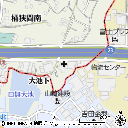 愛知県名古屋市緑区桶狭間南1503周辺の地図