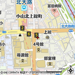 餃子の王将 烏丸北大路店周辺の地図