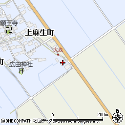 滋賀県東近江市蒲生大森町609周辺の地図