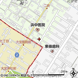 滋賀県守山市二町町30-109周辺の地図