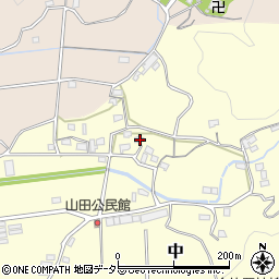 静岡県伊豆の国市中51周辺の地図