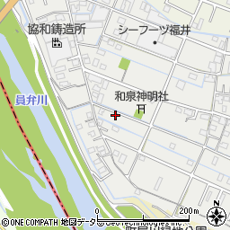 三重県桑名市和泉1019周辺の地図