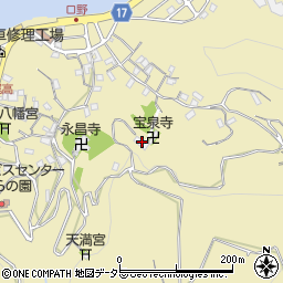 静岡県沼津市口野108周辺の地図