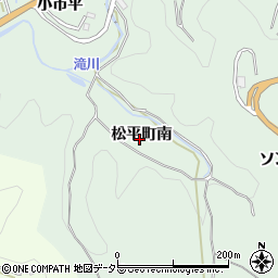 愛知県豊田市松平町南周辺の地図