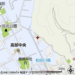 静岡県静岡市清水区蜂ヶ谷772-4周辺の地図