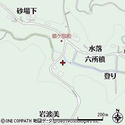 愛知県豊田市花沢町（登り）周辺の地図