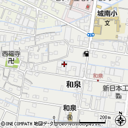 三重県桑名市和泉709周辺の地図