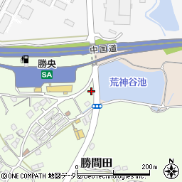 岡山県勝田郡勝央町勝間田385-5周辺の地図