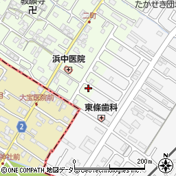 滋賀県守山市二町町30-89周辺の地図
