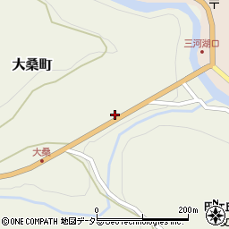 愛知県豊田市大桑町（時上ケ）周辺の地図