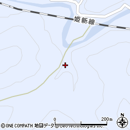 岡山県真庭市月田本1638周辺の地図