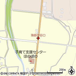 珠師ケ谷口周辺の地図