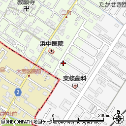 滋賀県守山市二町町30-90周辺の地図