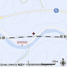 岡山県真庭市月田本118周辺の地図