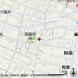 三重県桑名市和泉136周辺の地図