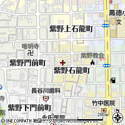 京都府京都市北区紫野石龍町周辺の地図