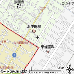 滋賀県守山市二町町30-111周辺の地図