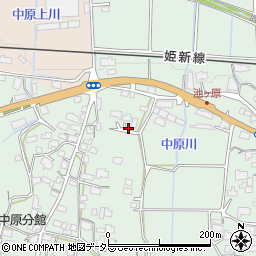 岡山県津山市池ケ原46周辺の地図