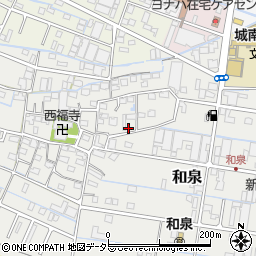 三重県桑名市和泉141周辺の地図