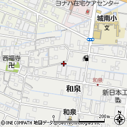 三重県桑名市和泉220周辺の地図