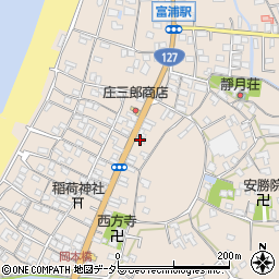 田村理容店周辺の地図