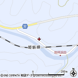 岡山県真庭市月田本153周辺の地図
