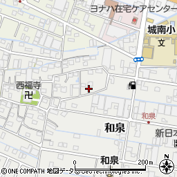 三重県桑名市和泉148周辺の地図