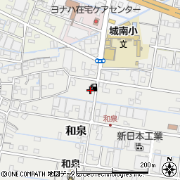 三重県桑名市和泉228周辺の地図