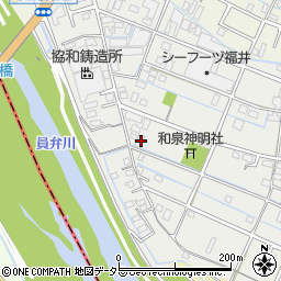 三重県桑名市和泉1162周辺の地図