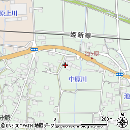 岡山県津山市池ケ原37周辺の地図