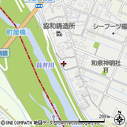三重県桑名市和泉1350-11周辺の地図