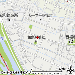三重県桑名市和泉1周辺の地図