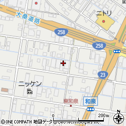 三重県桑名市和泉367周辺の地図