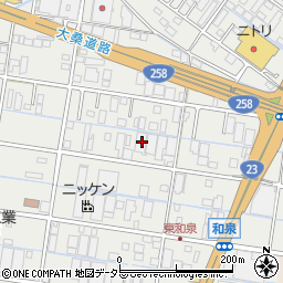三重県桑名市和泉363周辺の地図