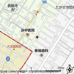 滋賀県守山市二町町30-85周辺の地図