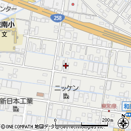 三重県桑名市和泉347周辺の地図