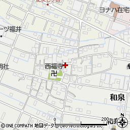 三重県桑名市和泉172周辺の地図