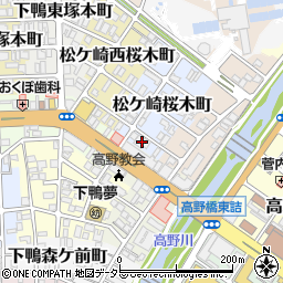 松ケ崎桜木町周辺の地図
