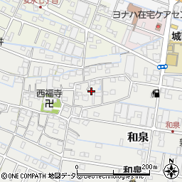 三重県桑名市和泉168周辺の地図