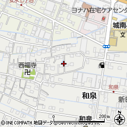 三重県桑名市和泉166周辺の地図