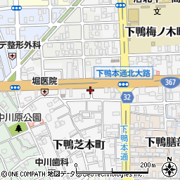 京都下鴨ライフ歯科・矯正歯科・小児歯科周辺の地図