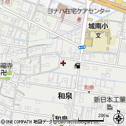 三重県桑名市和泉222周辺の地図