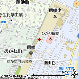 大津市立　唐崎児童クラブ周辺の地図